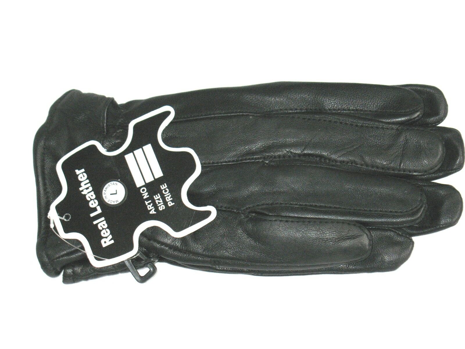 Genuine Leather Black Gloves Sizes Medium Large XL XXL XXXL Winter Gloves 